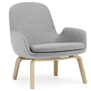 Normann Copenhagen Era lounge chair full upholstery fabric with oak structure Buy on Shopdecor NORMANN COPENHAGEN collections