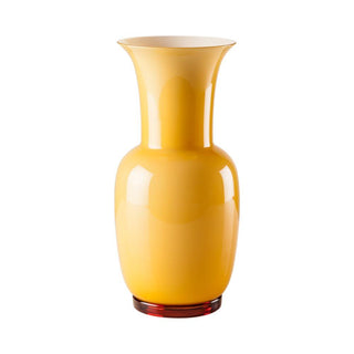 Venini Opalino 706.22 opaline vase with milk-white inside h. 36 cm. Buy on Shopdecor VENINI collections