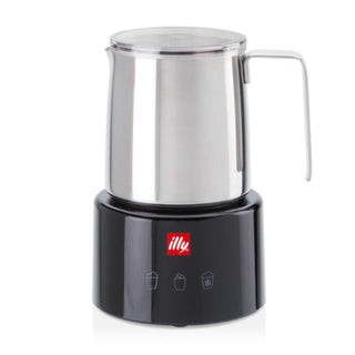 Illy Milk Frother - electric milk frother black/steel Buy on Shopdecor ILLY collections