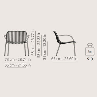 Kartell Hiray armchair for outdoor use Buy on Shopdecor KARTELL collections