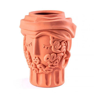 Seletti Magna Graecia Man terracotta vase h. 33 cm. Buy on Shopdecor SELETTI collections