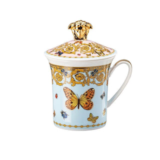 Versace meets Rosenthal 30 Years Mug Collection Le Jardin de Versace mug with lid Buy on Shopdecor VERSACE HOME collections