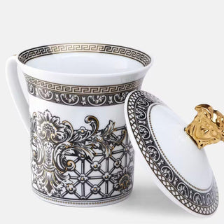 Versace meets Rosenthal 30 Years Mug Collection Marqueterie mug with lid Buy on Shopdecor VERSACE HOME collections